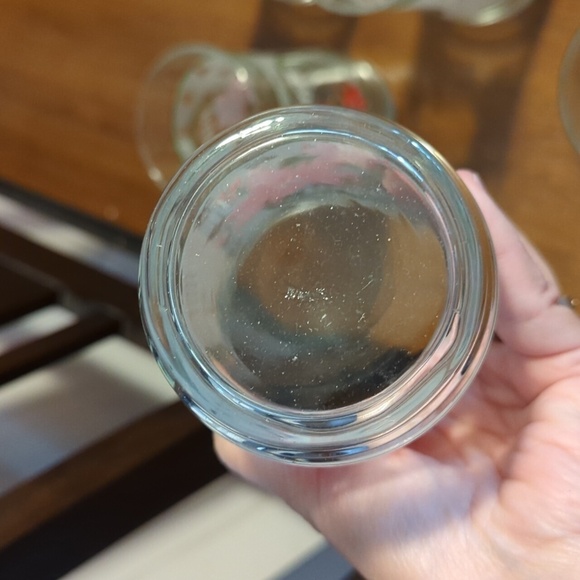 6 Coca-Cola Christmas Holiday Glass drinking Cups 14 oz excellent condition - Picture 5 of 8